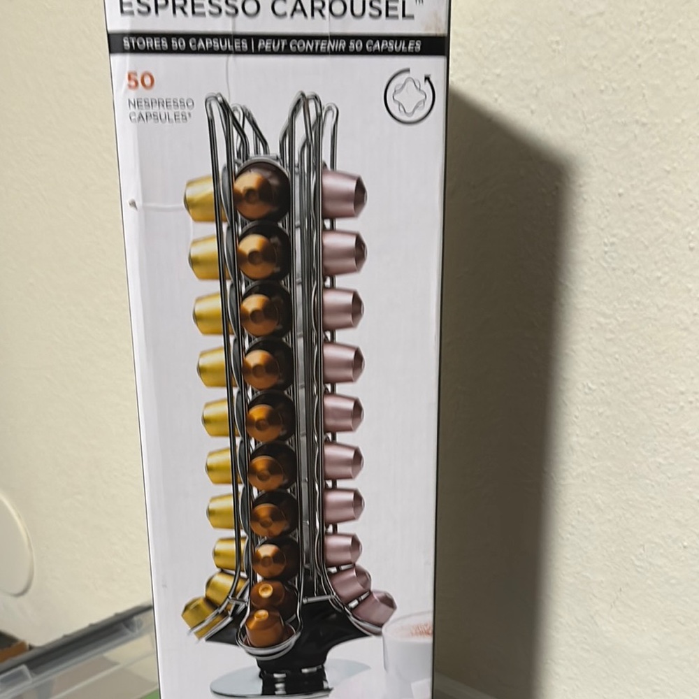 Nespresso Capsule holder. Brand new. Never used.